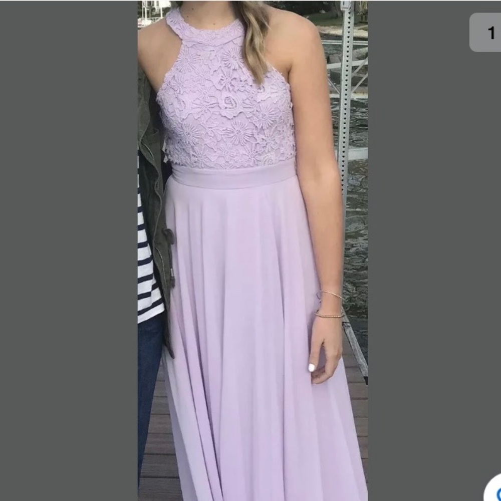 Lavender Prom Dress